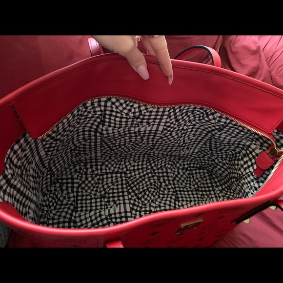 MCM Anya Top ZIP Shopper - Picture 6 of 8